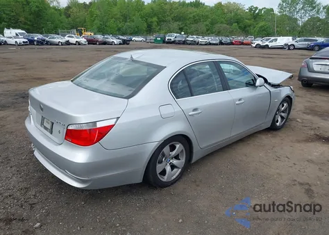 2007 BMW 525I from USA, damaged, VIN WBANE53537CW67906
